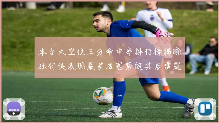 本季大空位三分命中率排行榜揭晓独行侠表现最差活塞紧随其后雷霆排名第九